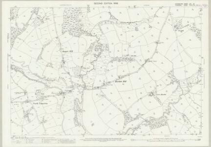 Devon LXII.13 (includes: Clawton; North Tamerton; Tetcott) - 25 Inch Map