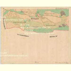 Kumpatitz - c2421-1-005 - Kaiserpflichtexemplar der Landkarten des stabilen Katasters