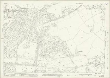 Berkshire XXXVIII.14 (includes: Arborfield and Newland; Barkham; Winnersh; Wokingham Within; Wokingham Without) - 25 Inch Map