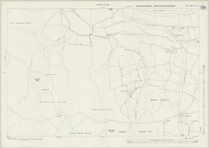 Kent LXX.10 (includes: Cranbrook; Goudhurst; Hawkhurst) - 25 Inch Map
