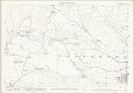 Derbyshire IX.8 (includes: Castleton; Edale; Peak Forest) - 25 Inch Map