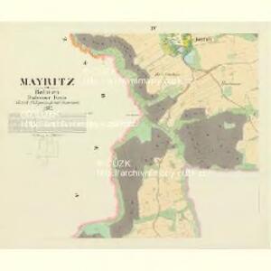 Mayritz - c4806-1-003 - Kaiserpflichtexemplar der Landkarten des stabilen Katasters