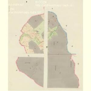Chesnowitz (Chesnowic) - c2483-1-002 - Kaiserpflichtexemplar der Landkarten des stabilen Katasters