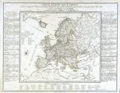 Neue Karte von Europa