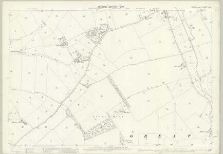 Suffolk LXI.11 (includes: Great Thurlow; Great Wratting; Little Thurlow; Withersfield) - 25 Inch Map
