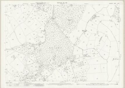 Cheshire LIV.8 (includes: Bickerton; Bulkeley; Burwardsley; Peckforton; Ridley) - 25 Inch Map