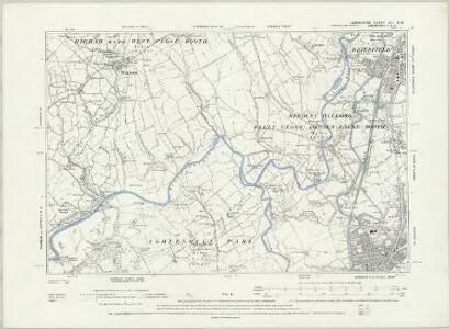 Lancashire LV.NE - OS Six-Inch Map