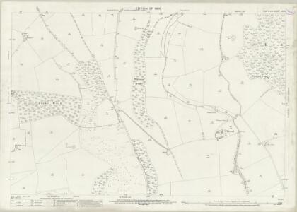 Hampshire and Isle of Wight LIX.4 (includes: East Meon; Exton; Warnford; West Meon) - 25 Inch Map