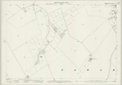 Cambridgeshire LVIII.4 (includes: Fowlmere; Melbourn) - 25 Inch Map