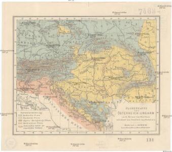Florenkarte von Österreich-Ungarn