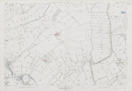 Wiltshire XXVII.6 (includes: Calne Within; Calne Without; Cherhill; Compton Bassett) - 25 Inch Map