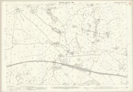 Westmorland XXXIII.5 (includes: Crook; Hugill; Nether Staveley; Windermere) - 25 Inch Map