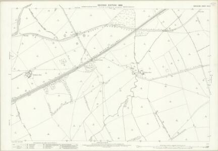 Berkshire XIII.9 (includes: Compton Beauchamp; Longcott; Shrivenham; Uffington; Woolstone) - 25 Inch Map