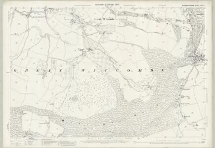 Gloucestershire XXXIV.10 (includes: Badgeworth; Brimpsfield; Brockworth; Cowley; Cranham; Great Witcombe) - 25 Inch Map