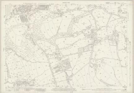 Derbyshire XII.9 (includes: Eckington; Sheffield) - 25 Inch Map
