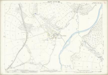 Devon CXVII.3 (includes: Bere Ferrers; Bickleigh) - 25 Inch Map