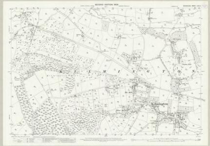 Devon LXXI.8 (includes: Axminster Hamlets; Dalwood; Kilmington; Shute) - 25 Inch Map