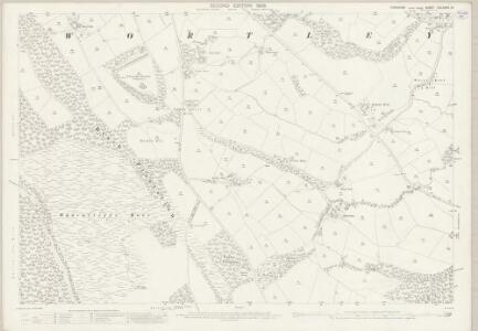 Yorkshire CCLXXXII.14 (includes: Ecclesfield; Stocksbridge; Wortley) - 25 Inch Map