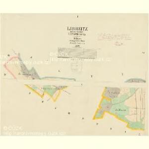 Librzitz - c4056-1-001 - Kaiserpflichtexemplar der Landkarten des stabilen Katasters