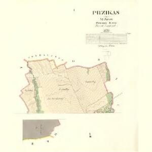 Przikas - m2463-1-001 - Kaiserpflichtexemplar der Landkarten des stabilen Katasters