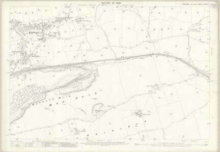 Yorkshire CLXVIII.2 (includes: Draughton; Embsay With Eastby; Halton East; Skipton) - 25 Inch Map