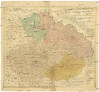 Carte des Etats de Boheme, avec le Souverain Dvce de Silesie