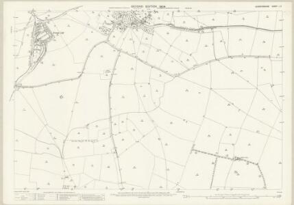 Leicestershire L.3 (includes: Foxton; Gumley; Lubenham) - 25 Inch Map