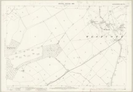Buckinghamshire XXVII.7 (includes: Ashendon; Westcott; Wotton Underwood) - 25 Inch Map