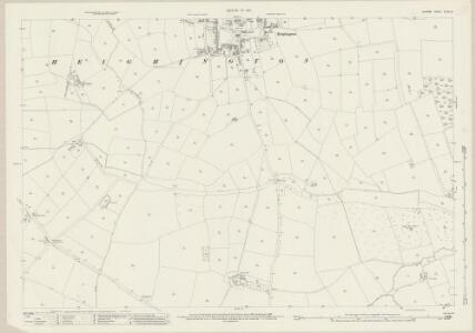 Durham XLVIII.8 (includes: Coatham Mundeville; Heighington; Walworth) - 25 Inch Map