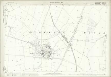 Gloucestershire VIII.15 (includes: Ebrington; Stretton on Fosse) - 25 Inch Map