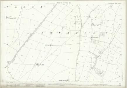 Gloucestershire XXVIII.16 (includes: Aston Blank; Bourton on the Water; Clapton) - 25 Inch Map