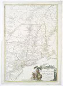 Carte du théatre de la guerre entre les Anglais et les Américains: dressée d'après les cartes anglaises les plus modernes / par M. Brion de la Tour, ingénieur-geógraphe du Roi.