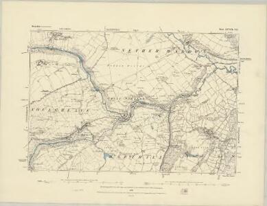Derbyshire XXVIII.NW - OS Six-Inch Map