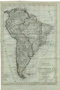 Versuch einer Berichtigung von Südamerica : nach den neuesten und sichersten astronomischen Bestimmungen und nach der Karte Olmedilla's / von C. G. Reichard