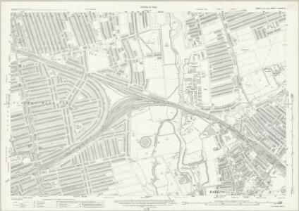 Essex (New Series 1913-) n LXXXVI.3 (includes: Barking; East Ham; Ilford) - 25 Inch Map