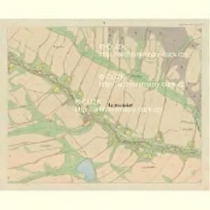 Hauptmannsdorf (Hegtmankowice) - c1809-1-004 - Kaiserpflichtexemplar der Landkarten des stabilen Katasters