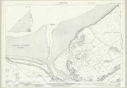 Cornwall LXII.13 & 9 (includes: Hayle; St Ives) - 25 Inch Map