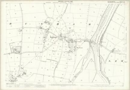 Nottinghamshire XV.16 (includes: Dunham; Newton On Trent; Ragnall) - 25 Inch Map