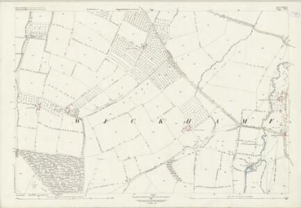 Worcestershire XLIX.8 (includes: Evesham; Hinton on the Green; Wickhamford) - 25 Inch Map