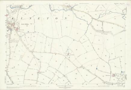Warwickshire LI.4 (includes: Burton Dassett; Butlers Marston; Kineton) - 25 Inch Map