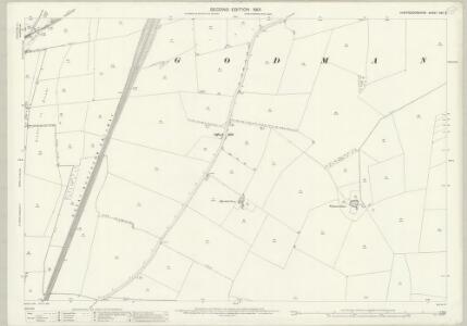 Huntingdonshire XXII.5 (includes: Brampton; Godmanchester; Offord Cluny) - 25 Inch Map