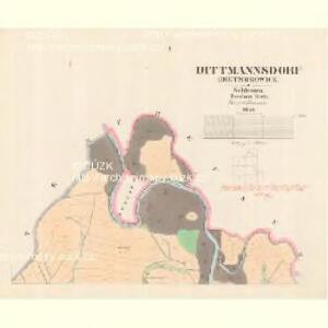 Dittmannsdorf (Dietmorowice) - m0438-1-001 - Kaiserpflichtexemplar der Landkarten des stabilen Katasters
