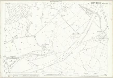 Lancashire CIX.16 (includes: Lymm; Rixton With Glazebrook; Warburton) - 25 Inch Map