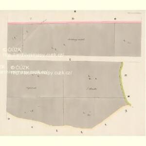 Pobieschowitz - c5855-1-002 - Kaiserpflichtexemplar der Landkarten des stabilen Katasters