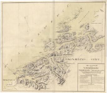 Museumskart 103: Situations-Cart over den Norske Søekyst fra Tronhiems Bye til Bergenhus-stift