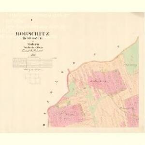 Borschitz (Borssice) - m0175-1-001 - Kaiserpflichtexemplar der Landkarten des stabilen Katasters