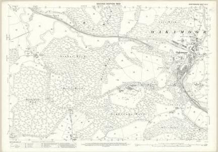 Staffordshire XIX.8 (includes: Alton; Cheadle; Kingsley; Oakamoor) - 25 Inch Map