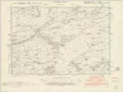 Montgomeryshire X.NW - OS Six-Inch Map