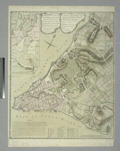 A plan of the city of New-York & its environs : to Greenwich, on the North or Hudsons River, and to Crown Point, on the East or Sound River, shewing the several streets, publick buildings, docks, fort & battery, with the true form & course of