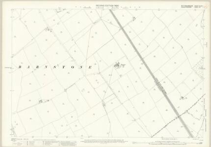 Nottinghamshire XLVIII.1 (includes: Granby; Langar Cum Barnstone; Redmile; Stathern) - 25 Inch Map